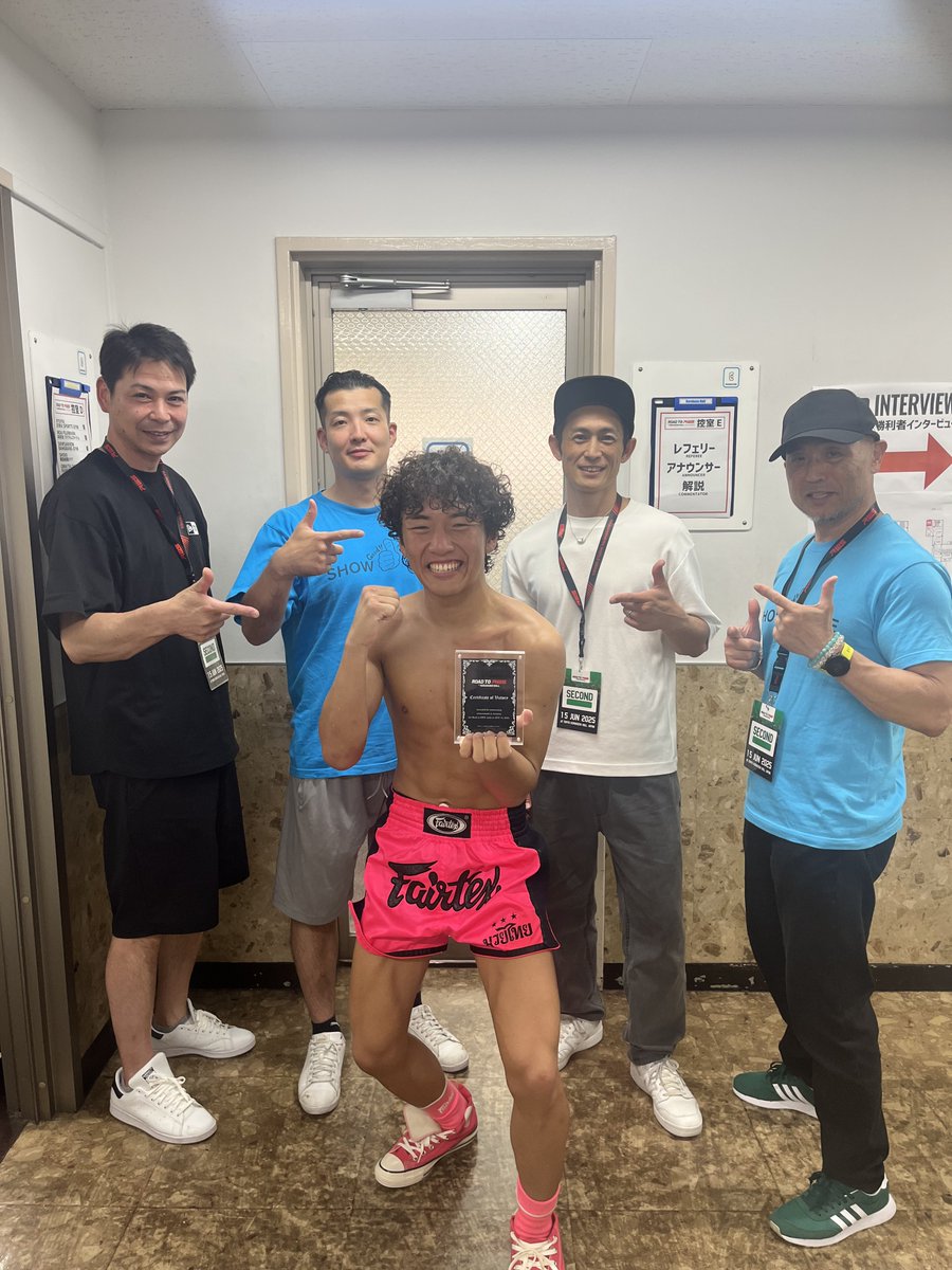 shoui2003's tweet photo. 本日の試合3-0で判定勝利することができました！
皆様、応援ありがとうございました！
#RWS #RWSJAPAN #muaythai #ムエタイ
#格闘技 #湘南格闘クラブ https://t.co/ZoAo7Ywagd