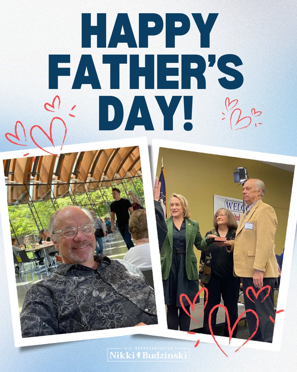 Happy Father’s Day to all the amazing dads in #IL13 and across the country! We are so grateful for your support and unconditional love.