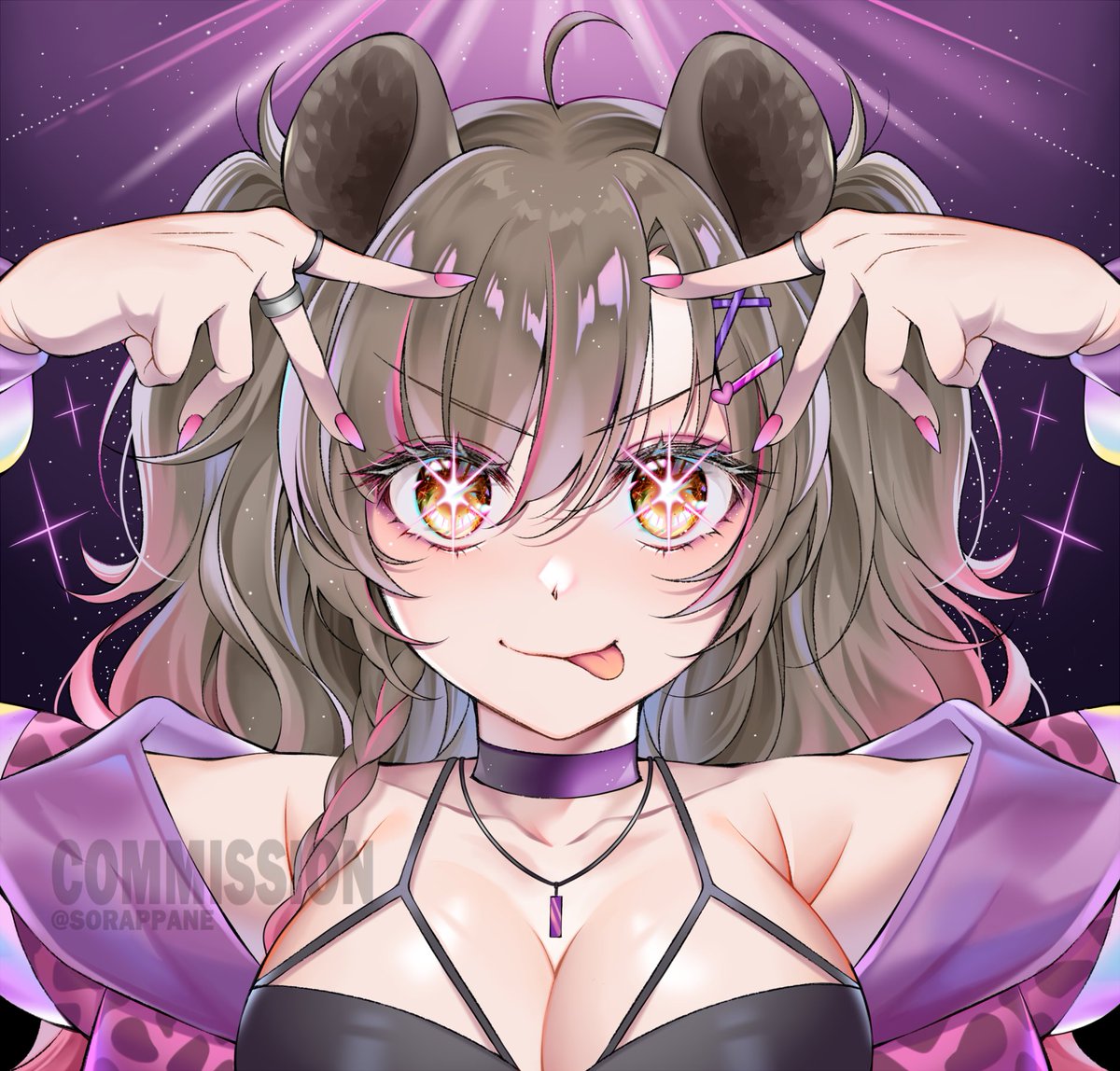 Sorappane's tweet image. lately I've been making my lineart softer (left) like a more painty-like style instead of a bolder? one (right) but I'm honestly unsure which one I like better...🤔 hmm thinkge
