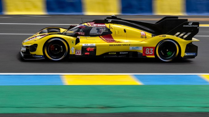 BrPaddock_'s tweet photo. 🏁 A Ferrari venceu Le Mans de novo! A #83 da AF Corse levou a melhor em 2025 e provou que a era vermelha tá só começando 🔥

Mais um troféu, mais história sendo escrita. Dominância? Não, isso já é império. 🐎💥 #LeMans #WEC #Ferrari83 #AFcorse https://t.co/SS9oXWExAU