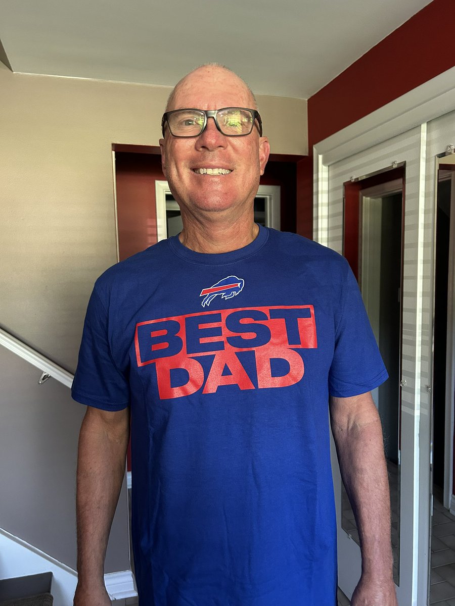 Happy Father’s Day to my John Dakin!  Thank you for being the best dad to our girls!   We love you so much!   Go Bills!  💙❤️🏈