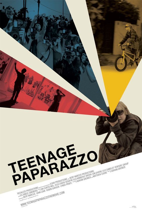 Gambito32x's tweet image. primary colors
(parody of teenage paparazzo movie graphic)