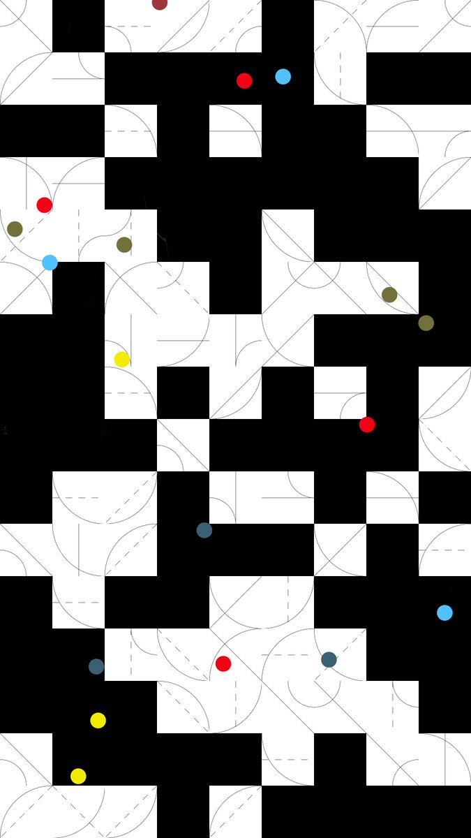 viktorbezic's tweet image. Sol Lewitt Arcs and Lines Revisited. #CreativeCode with @ProcessingOrg