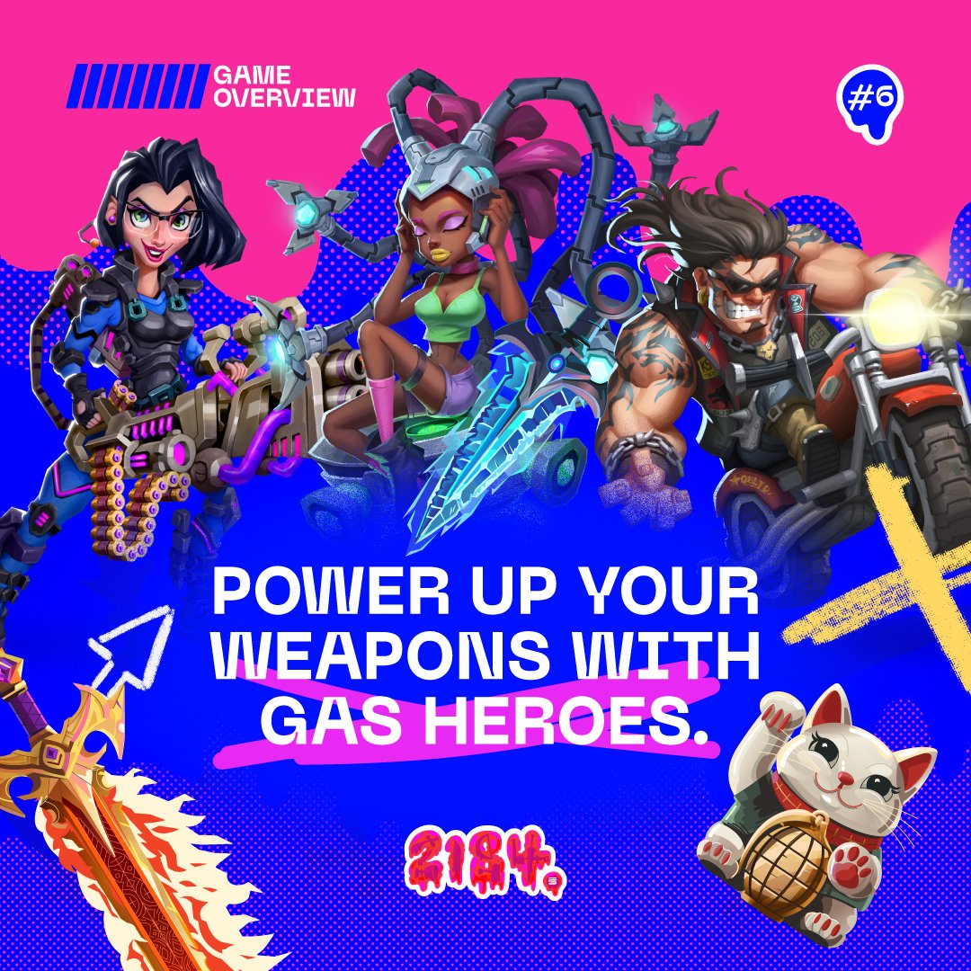 Unlock Heroes. Build Synergy.

Every 2184 weapon gets better when you pair it with a Gas Hero.

🧙 Heroes = Weapon Spirits with unique powers
⚔️ Heroes empower weapons in battle, unlock skill animations
💫 Fuse 3 Heroes to create stronger ones
🎯 Strategic pairing = maximum