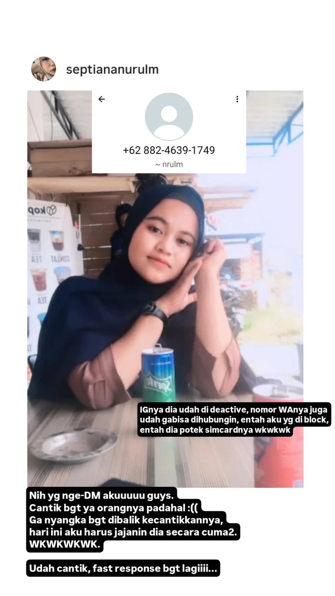EAHusna's tweet photo. KENA TIPU DI KONSER KAI ON IN JAKARTA!! Pokoknya hati2 SCAM, PENIPU, WTS WTB EXO atas nama Septiana Nurul M (username IG: septiananurulm / nurhyatiiia, nomor WA +6288246391749).

#WTS #WTB #SCAM #PENIPUAN #EXOPLANET #KAIONINJAKARTA #REVERIEINJAKARTA #DOIT_INJAKARTA https://t.co/uNjM4tCtjt
