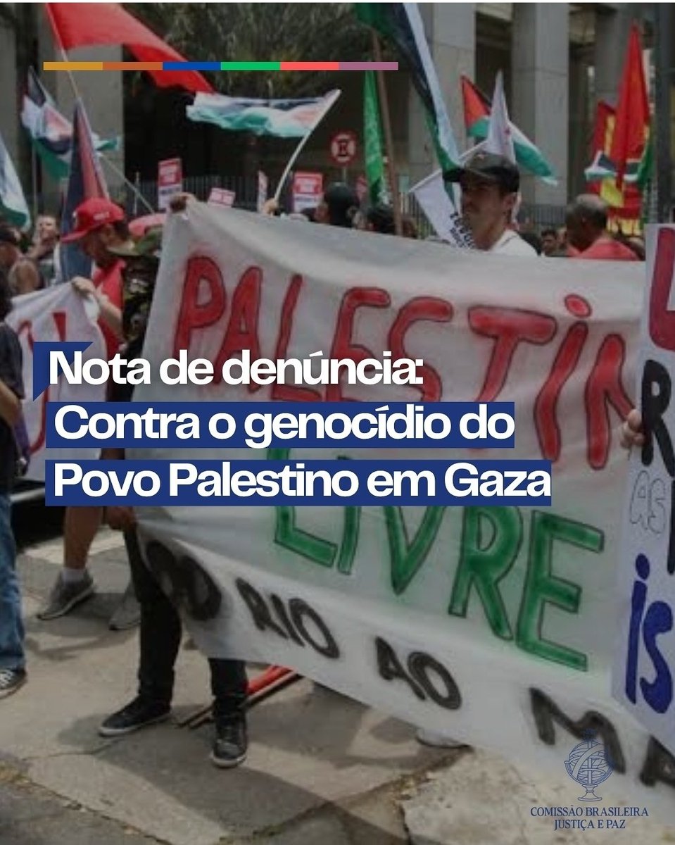 RobsonSavio's tweet photo. Em parceria com a @AlianzaDesarme , a Comissão Brasileira Justiça e Paz e outras 400 entidades assinam nota contra o genocídio dos palestinos da Faixa de Gaza.
@NelVillarreal 
@cartacapital 
@PaxChristi https://t.co/C8MQ0J77O1