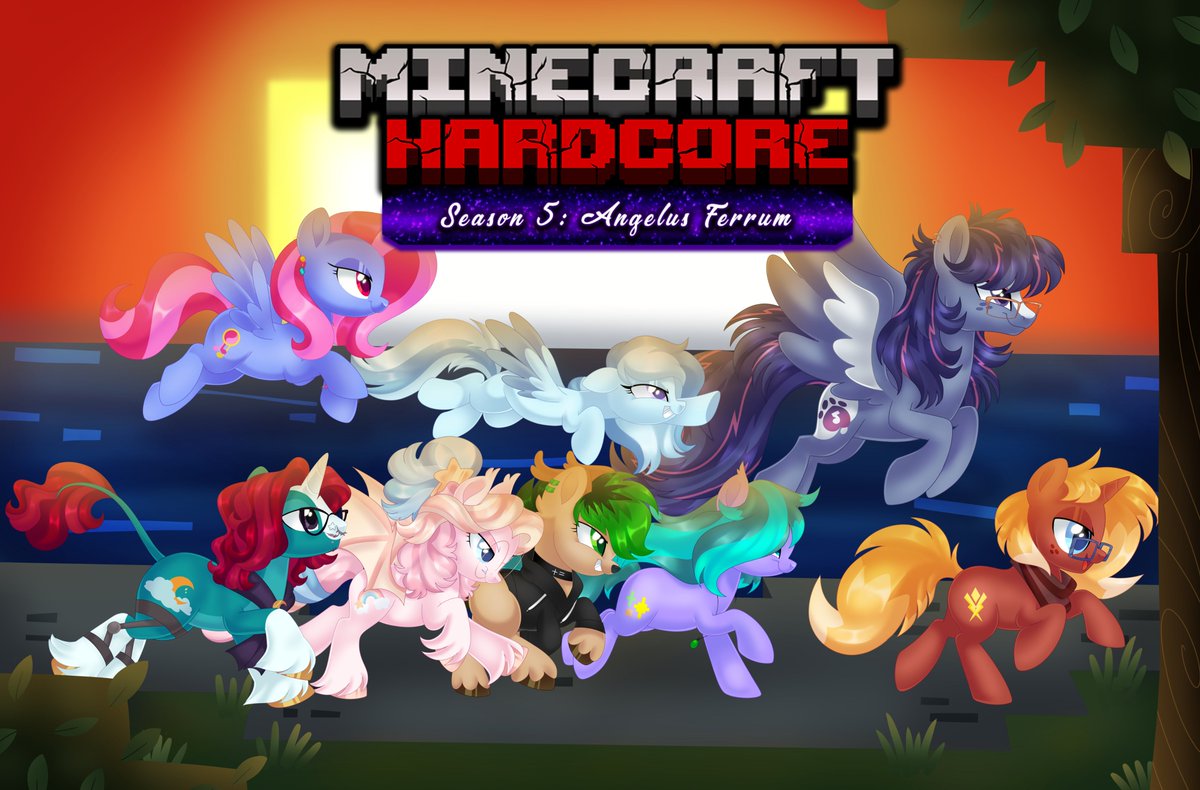 LOGOS is in neighhem recovery (@ponylogos) on Twitter photo Day 1 brought with it phenomenal progress but also incredible loss. Our team has already been cut down to 5, but the ones who remain are now ready to enter the Nether!! Come join us for Day 2 of Minecraft Hardcore Season 5, starting now!!! Link in replies!
🎨: <a href="/fizzlefer/">fizzy! | bitter glitter | team crystals</a> Day 1 brought with it phenomenal progress but also incredible loss. Our team has already been cut down to 5, but the ones who remain are now ready to enter the Nether!! Come join us for Day 2 of Minecraft Hardcore Season 5, starting now!!! Link in replies!
🎨: <a href="/fizzlefer/">fizzy! | bitter glitter | team crystals</a>