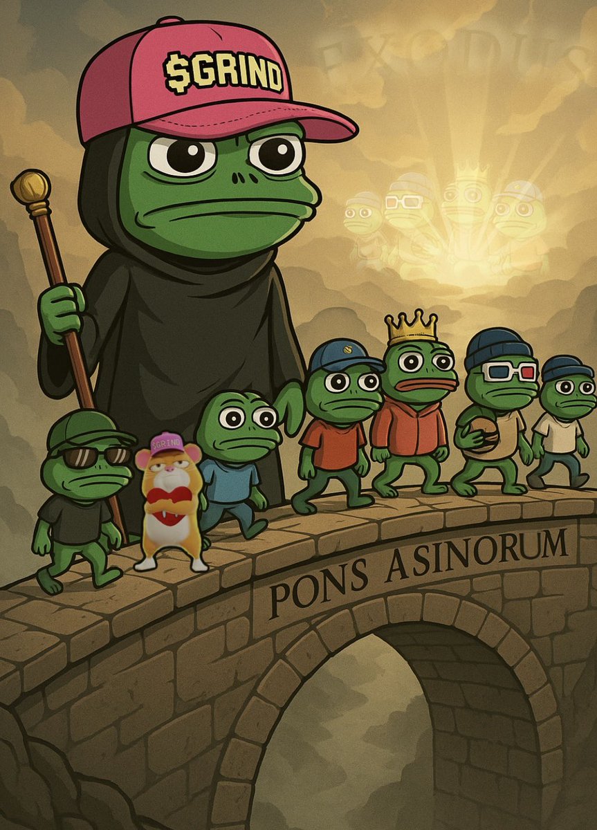 οΌ²ο½ο½ο½ πͺ¨π‘ (@love2ideate) on Twitter photo Happy Fatherβs Day to the father of <a href="/ThePlagueNFT/">The Plague Of Frogs πΈ</a>!
No matter how this ends, whether we cross the bridge or it crumbles beneath us weβre here until the end or the new beginning. Know that many of us frogs have already won countless battles on this journey.
Together, we $GRIND Happy Fatherβs Day to the father of <a href="/ThePlagueNFT/">The Plague Of Frogs πΈ</a>!
No matter how this ends, whether we cross the bridge or it crumbles beneath us weβre here until the end or the new beginning. Know that many of us frogs have already won countless battles on this journey.
Together, we $GRIND