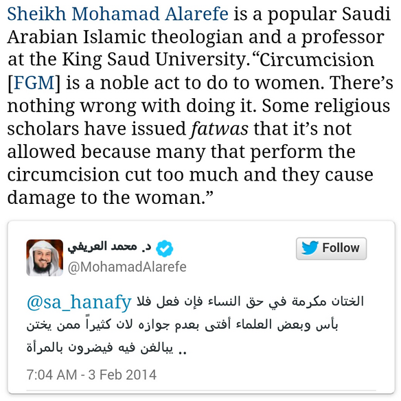 There's no "right way" to practice FGM, because #FGM is simply wrong.

#ExMuslim #FreedomFromReligion