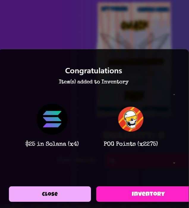 TheDiploquacks's tweet photo. This is what the Duck I’m talking about! The FowlFam @NothinFlash done hit the 25$ in $SOL prizes through our #QuackPacks!! #LetsDuckinPOG @PogDigital @Cptn_Quack @Canna_JK @cire_jii https://t.co/Gn2azpiEbu