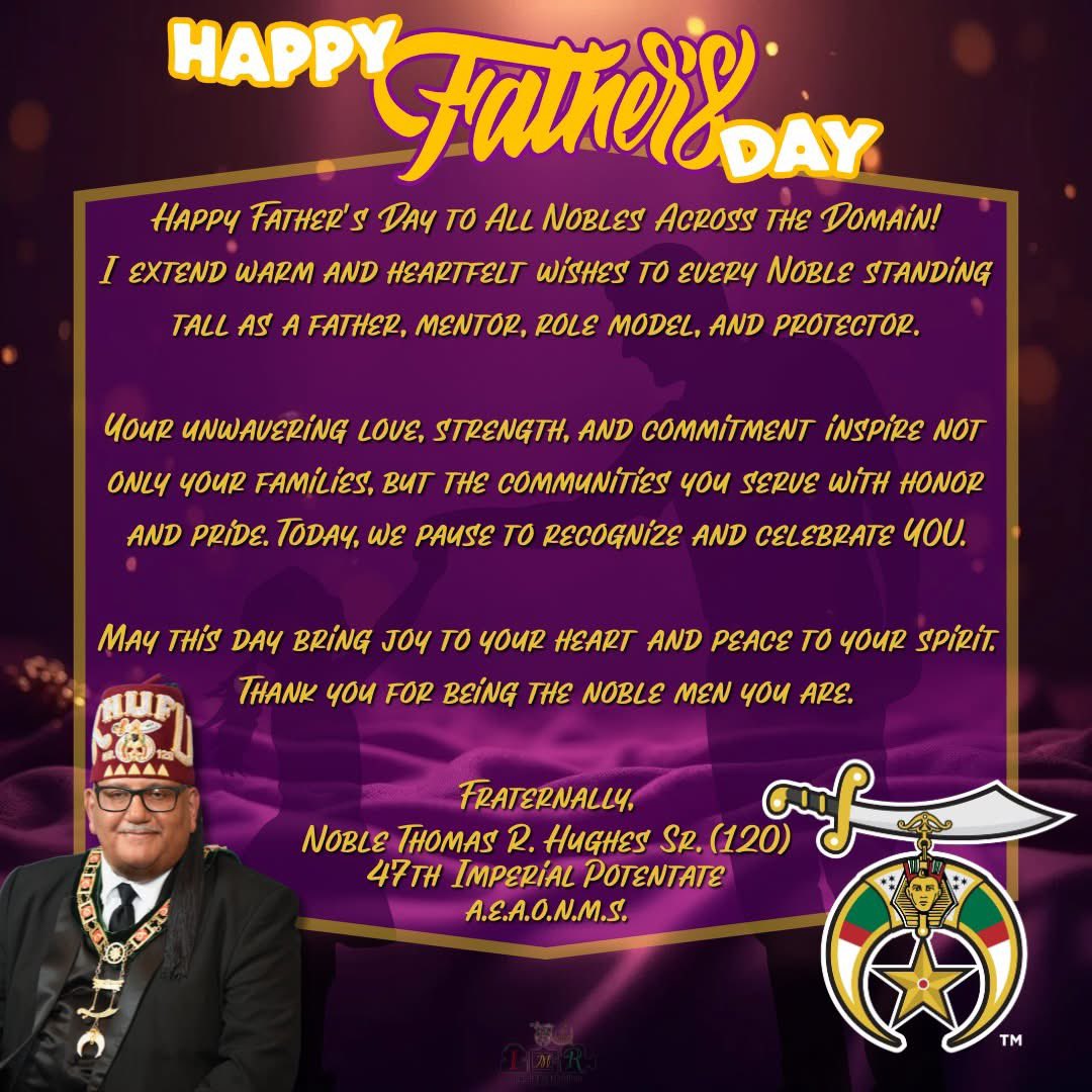 phshriners's tweet image. Happy Father’s Day
#TeamIMR