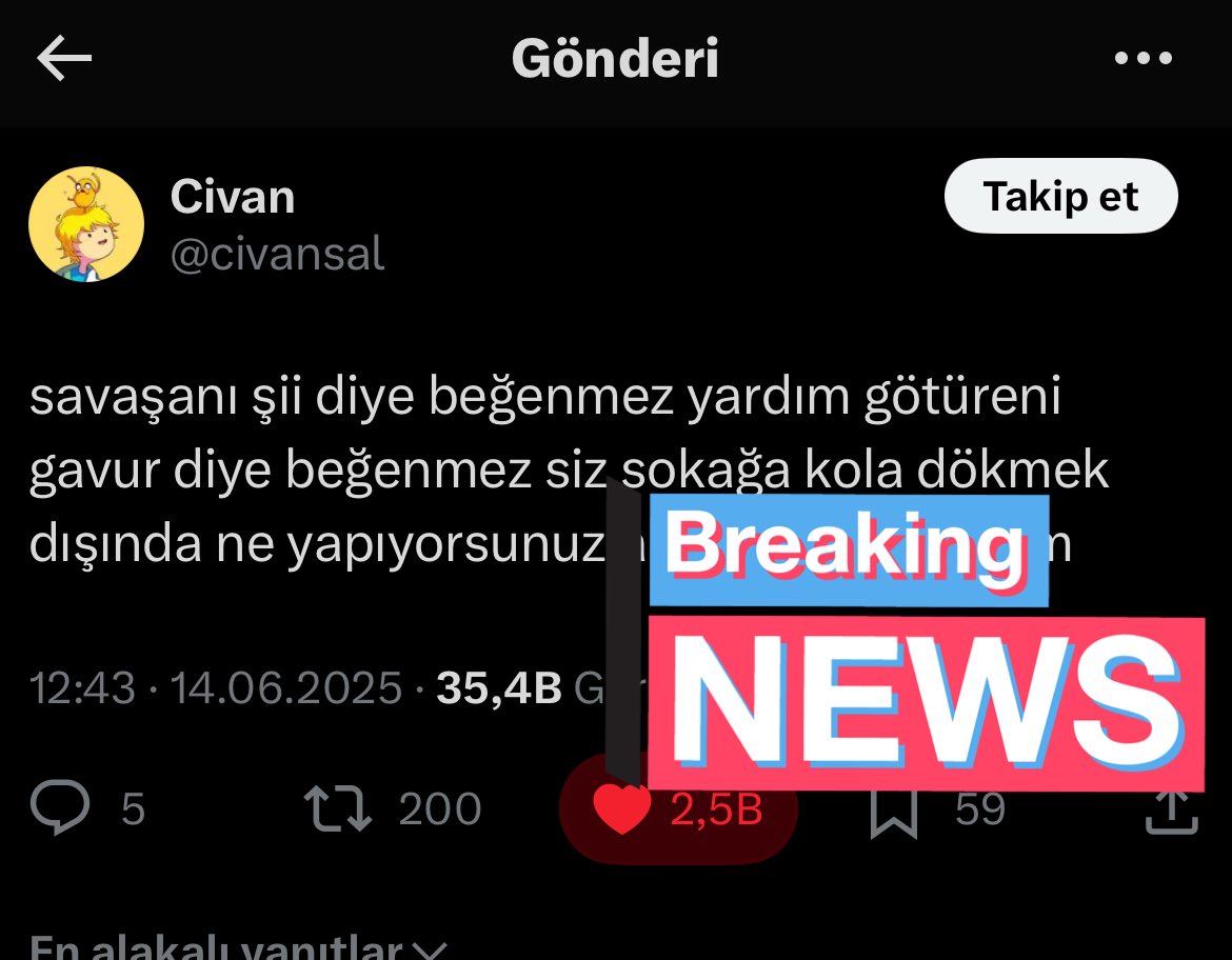 Hatırlatın bir ara pankartını çıkartalım şu tweetin