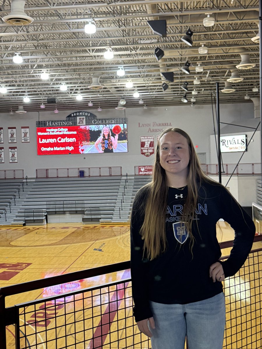LaurenCarlsen1's tweet image. After a visit and a great Elite camp. I am grateful to receive an offer from Hastings College. @HCBroncoWBB @NebraskaAttack @MHSCrusaderGBB @NCSAwbb
