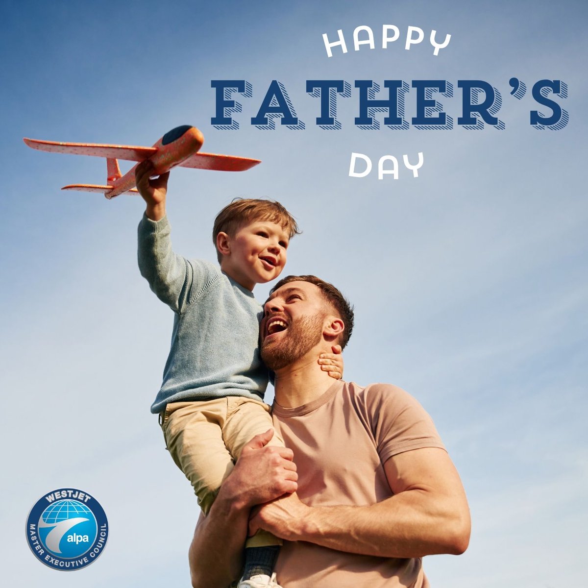 👨‍✈️💙 Happy Father’s Day! to the dads who lead with strength, care, and dedication—both in the skies and at home. Whether you're flying the line or supporting from the ground, thank you for everything you do to inspire and support those around you.

#FathersDay #WestJetPilots
