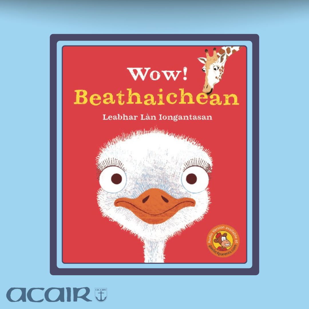 Chan eil leabhar eile mu bheathaichean coltach ris an fhear seo… Dè cho fada ‘s a thèid aig muc-mhara spùtach air a h-anail a chumail fon uisge? Carson a tha dath pinc air flamingo? Dè an t-eun a tha na charaid dhan t-sròn-adharcach?

📕 acairbooks.com/books/wow-beat…

#Acair #leughadh