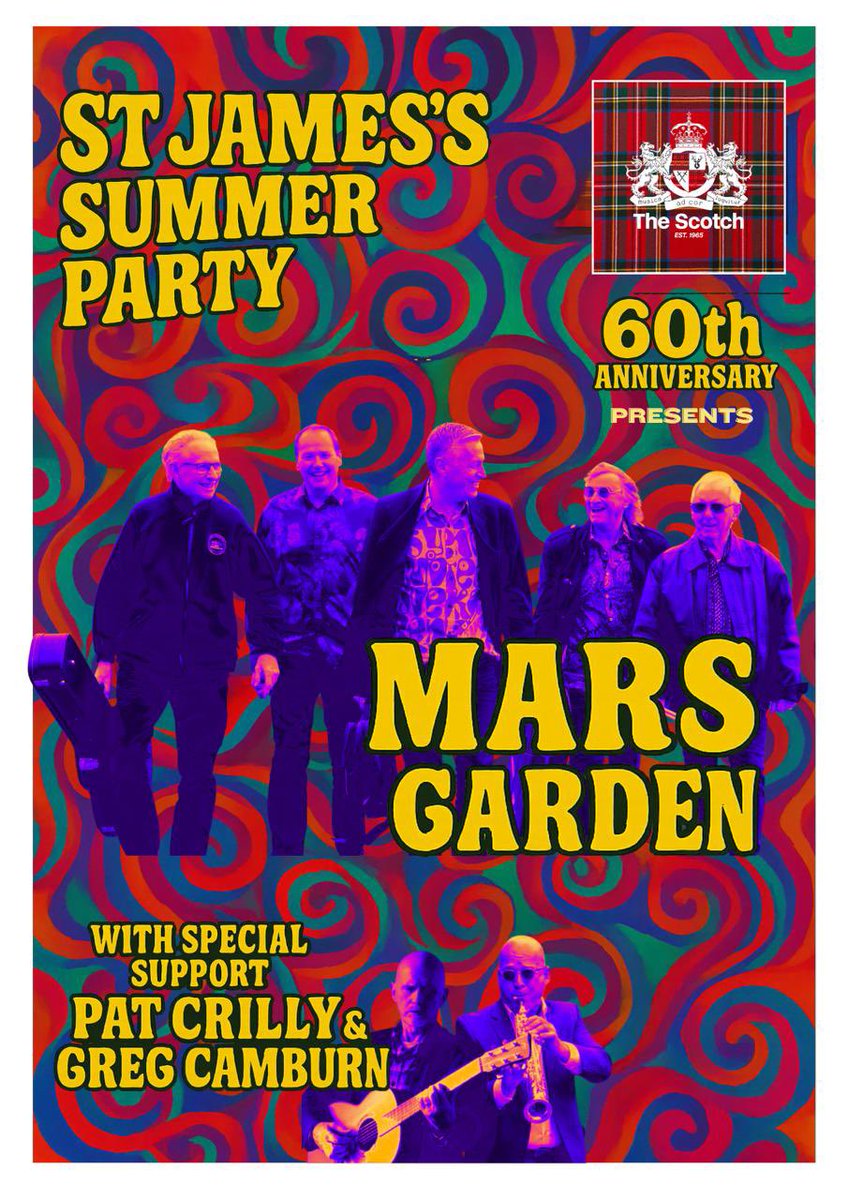 EazlUK's tweet image. 🍾 Join us Thurs 26 June for the St James’s Summer Party in St James’s Square!

Expect champagne, cocktails, amazing food from local favourites &amp;amp; live music from The Mars Garden, Greg Camburn &amp;amp; Pat Crilly.

🎟️ Tickets: stjamestrust.org.uk/tc-events/gard…
#StJamessSummerParty
@monstroso 😉