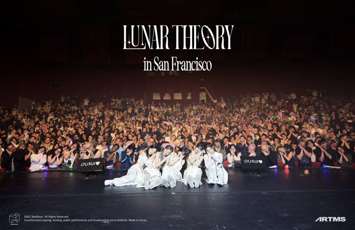 heevin's tweet image. ꒰ᐢ. .ᐢ꒱₊˚⊹ ᰔ On April 17th, Lunar Theory in San Francisco, full of feelings.🌁🌊 Every look from OURII was incredibly warm.💙 We'll be back and find you again soon 🕊️