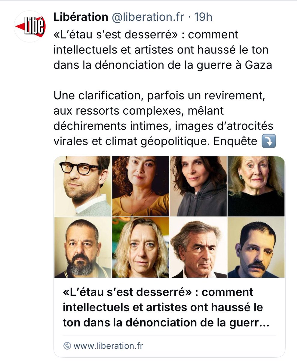 Johann Soufi (@jsoufi) on Twitter photo đ LibĂ©ration place Karim Kattan et BHL cĂŽte Ă cĂŽte dans un montage indĂ©cent. Lâun dĂ©nonce les crimes en đ”đž, lâautre les nie et invisibilise les victimes. Ce nâest pas du pluralisme: câest une tentative de réécrire lâHistoire entre les justes et les autres. Mais ça ne prend plus. đ LibĂ©ration place Karim Kattan et BHL cĂŽte Ă cĂŽte dans un montage indĂ©cent. Lâun dĂ©nonce les crimes en đ”đž, lâautre les nie et invisibilise les victimes. Ce nâest pas du pluralisme: câest une tentative de réécrire lâHistoire entre les justes et les autres. Mais ça ne prend plus.