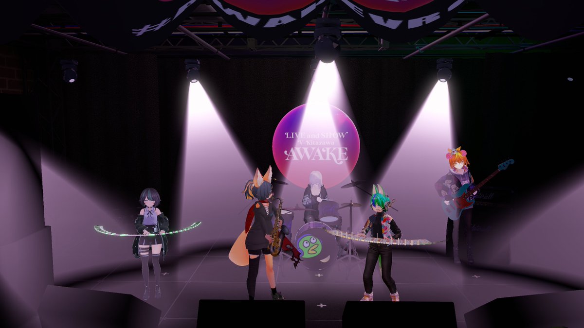 higesira_Zooon's tweet photo. 遅ればせながら6月14日の #UNPLUX in VRC!!
2月のリアルライブが最高だったのは言うまでもありませんがVRCでのライブもやっぱり良い……めちゃくちゃ楽しかったです!!!
アーカイブが残っているのが嬉しいしたすかるので本当に感謝しかない皆様お疲れ様でしたありがとうございました!!
#AWAKEVRC https://t.co/JX6wPRXEhe