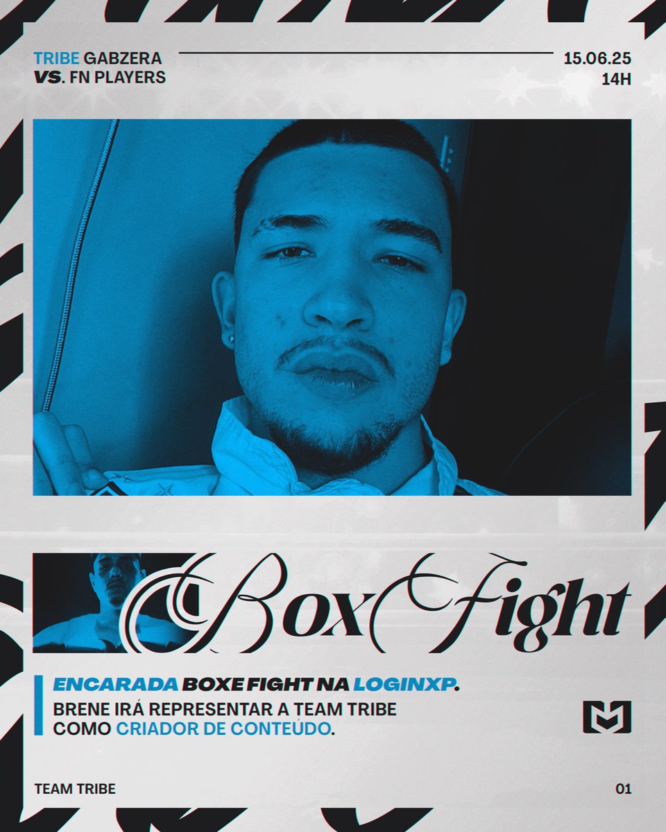 teamtribegg's tweet image. TRIBE NA ENCARADA DO BOXFIGHT! 🥊
A encarada dos pros no boxfight é hoje, e é claro que a TRIBE não ficaria de fora!

Se tem hype, tem TRIBE. A partir das 14h, o @gabzeraftn vai estar por lá, criando muito conteúdo brabo sobre esse confronto.

E aproveitando a deixa, damos as…
