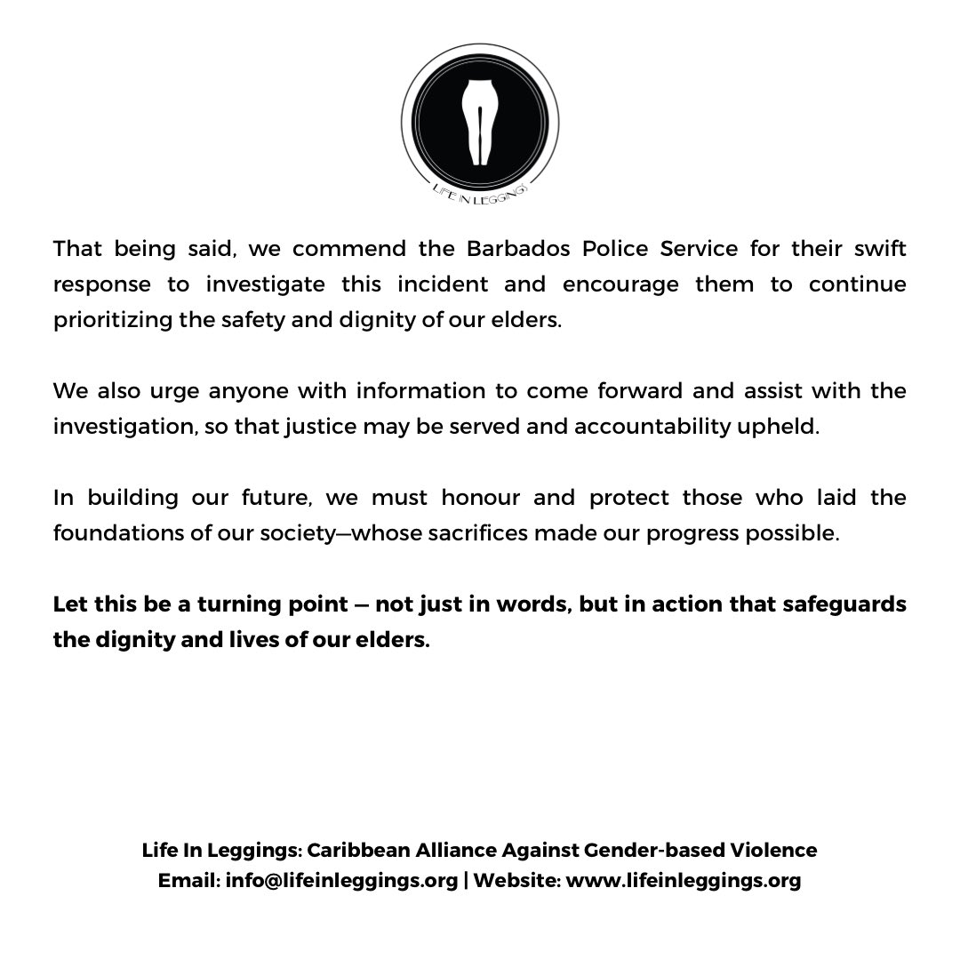 TheOfficialLIL's tweet photo. On #WorldElderAbuseAwarenessDay, we condemn the violent assault of a 76-year-old woman and call for urgent action.

1 in 6 older adults face abuse—many in silence.

🛑 Enough is enough. 
⚖️ We demand justice.
🫱🏽‍🫲🏾 We stand with survivors.

🔗 Full statement: https://t.co/lUSd2ytil7 https://t.co/EbPPKt8SfJ
