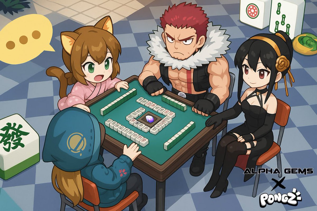 Alpha GEMS (@0xalphagems) on Twitter photo Mahjong reimagined on <a href="/Aptos/">Aptos</a> ποΈ
<a href="/Pongz_io/">Pongz</a> is fusing culture, AI & Web3, real skill, real grind.
- Free mint.
- AI coach. Bots w/ playstyles.
- Leaderboards. Rewards. Flex.
GEMs are ready πβ 
Letβs get Pongβd π₯ Mahjong reimagined on <a href="/Aptos/">Aptos</a> ποΈ
<a href="/Pongz_io/">Pongz</a> is fusing culture, AI & Web3, real skill, real grind.
- Free mint.
- AI coach. Bots w/ playstyles.
- Leaderboards. Rewards. Flex.
GEMs are ready πβ 
Letβs get Pongβd π₯