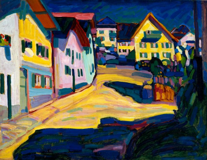 Art of the Day: "Burggrabenstrasse 1, Kandinsky". Buy at: ArtPal.com/artcollectionl…