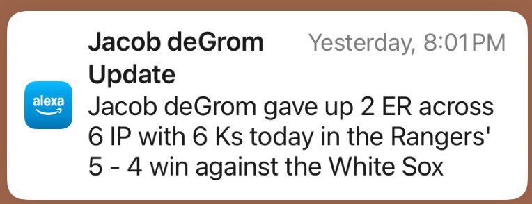 BW1899's tweet image. 😊 

Good for Jake.

Sigh.

#deGrom #Mets