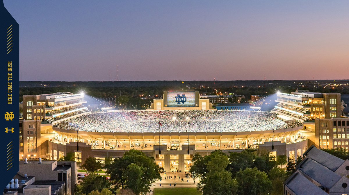 6/16 Notre Dame!📍 <a href="/NDFootball/">Notre Dame Football</a> <a href="/GinoGuidugli/">Coach Gino Guidugli</a> <a href="/krut_24/">Kurt Rawlings</a> <a href="/NotreDame247/">Irish247</a> <a href="/CoachDanny10/">Danny Hernandez</a> <a href="/CarterAuman/">Carter Auman</a> <a href="/amir_carlisle/">Amir Carlisle</a> <a href="/MJScouting/">Matt Jansen</a> <a href="/MikeTSinger/">Mike Singer</a> <a href="/MikeDenbrock/">Mike Denbrock</a>