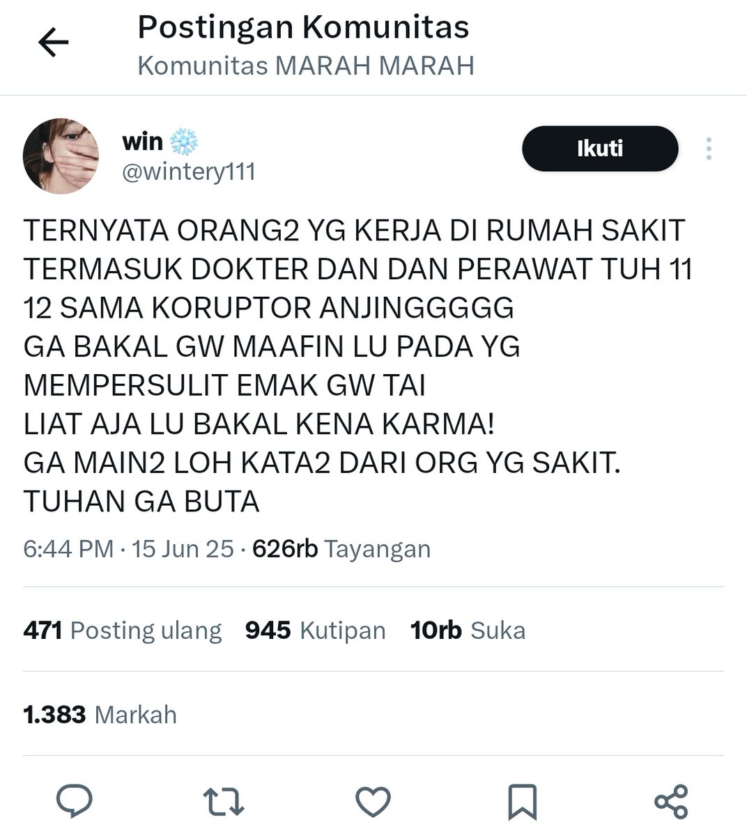 jasddddd_'s tweet photo. @wintery111 Iya gapapa kak, udah aku ss kok 🫶🏻 https://t.co/yBWXU04fEH
