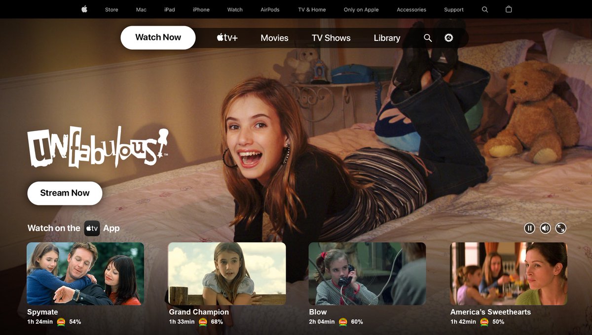 #AppleTVRP — Unfabulous | 𝗔𝗽𝗽𝗹𝗲 𝗧𝗩+

All episodes of #UnfabulousRP are now streaming on the Apple TV app.