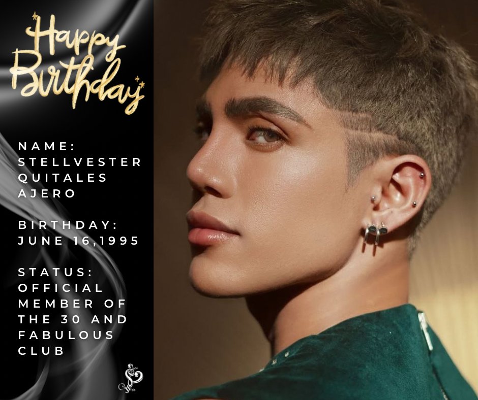 Presa Casero (@stellhouses) on Twitter photo Happy birthday to SB19โs heavenly voice, AโTIN & Berriesโ sunshine, and the newest member of the super talented, sexiest, & fabulous 30 club! โจ
We love you to bits, Stell! ๐
HAPPIEST STELL DAY
#StellPushingLimitsAt30
<a href="/stellajero_/">Stell Ajero</a> #SB19_STELL #Stell Happy birthday to SB19โs heavenly voice, AโTIN & Berriesโ sunshine, and the newest member of the super talented, sexiest, & fabulous 30 club! โจ
We love you to bits, Stell! ๐
HAPPIEST STELL DAY
#StellPushingLimitsAt30
<a href="/stellajero_/">Stell Ajero</a> #SB19_STELL #Stell