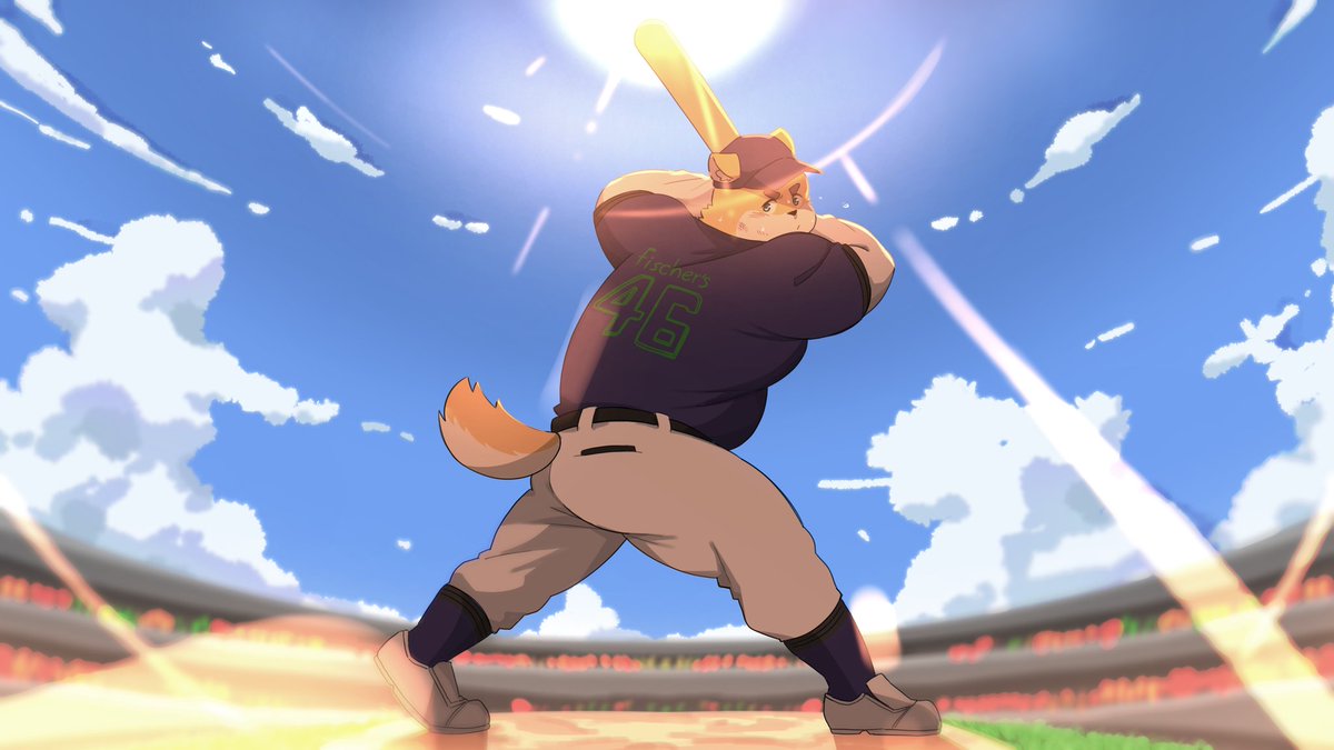 ashii_045's tweet image. ホームラン