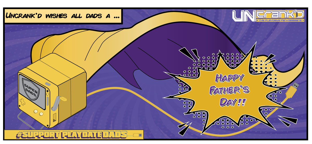 UncrankdPD's tweet image. Cheers to all the #Playdate dads on this Father&apos;s Day!