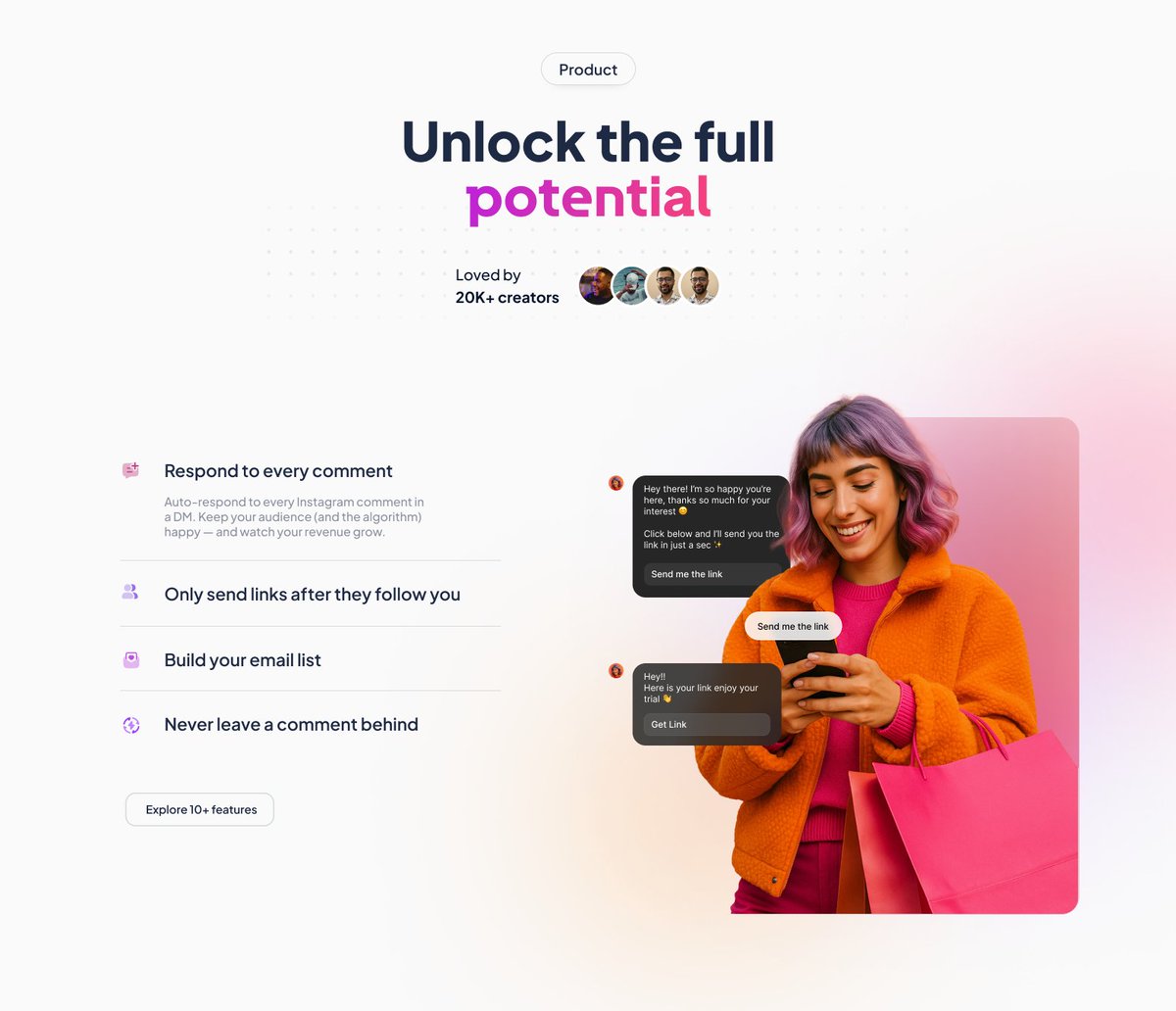 Helping shape what’s next 🚀

We’re working with a fast-growing creator tool used by 20K+ creators — reimagining product experience &amp; visual language.

Design x Dev, deeply aligned.
More to show soon.

#InProgress #MadeByJunius #ProductDesign #SaaS #UXUI #FounderLedDesign