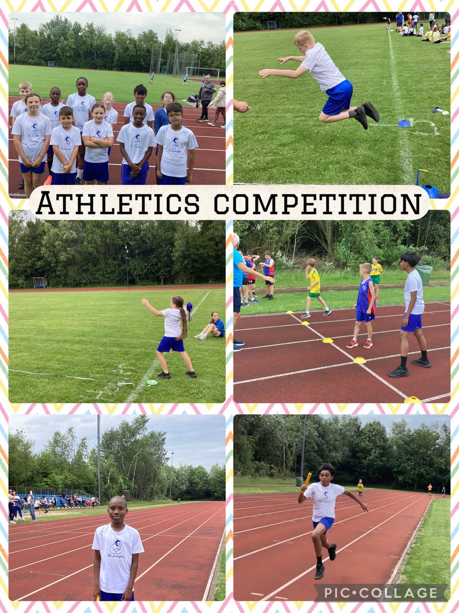St. Joseph’s RC Primary School (@stjosephrcp) on Twitter photo On Thursday, some of our Year 5 & 6 children represented our school in an athletics competition at Bolton Arena. All the children worked extremely hard and put 100 percent effort into each event and we are all really proud of them. Well done team! 💙💛🏆<a href="/YourSchoolGames/">School Games</a> On Thursday, some of our Year 5 & 6 children represented our school in an athletics competition at Bolton Arena. All the children worked extremely hard and put 100 percent effort into each event and we are all really proud of them. Well done team! 💙💛🏆<a href="/YourSchoolGames/">School Games</a>