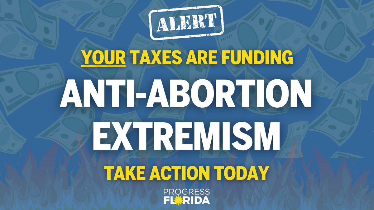 Half a million dollars of taxpayer money to fund a national propaganda campaign? The Human Coalition deceives &amp; harasses people who decide to access an abortion. Tell lawmakers this extremist agenda has no place in Florida's budget: bit.ly/stopfundingext…