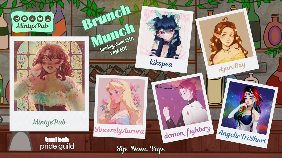 Aurora 🍓🔜 DreamHack Dallas (@gg_rora) on Twitter photo 💝Today💝
Go catch me munching & sipping over on <a href="/MintysPub/">Minty 🌿🍻 | Of The Pub Variety</a> channel alongside <a href="/Kikspea/">☾ Kikspea | Vtuber ☽</a> <a href="/AzureBay_/">Chloe ☀️✨️</a> <a href="/DemonFighterZ/">Demon_Fighterz Hashira Vtuber</a> & <a href="/AngelicLela/">Angelic_Lela 🔜 DreamCon</a> to invite in some cozi vibes to start the day! 💝Today💝
Go catch me munching & sipping over on <a href="/MintysPub/">Minty 🌿🍻 | Of The Pub Variety</a> channel alongside <a href="/Kikspea/">☾ Kikspea | Vtuber ☽</a> <a href="/AzureBay_/">Chloe ☀️✨️</a> <a href="/DemonFighterZ/">Demon_Fighterz Hashira Vtuber</a> & <a href="/AngelicLela/">Angelic_Lela 🔜 DreamCon</a> to invite in some cozi vibes to start the day!