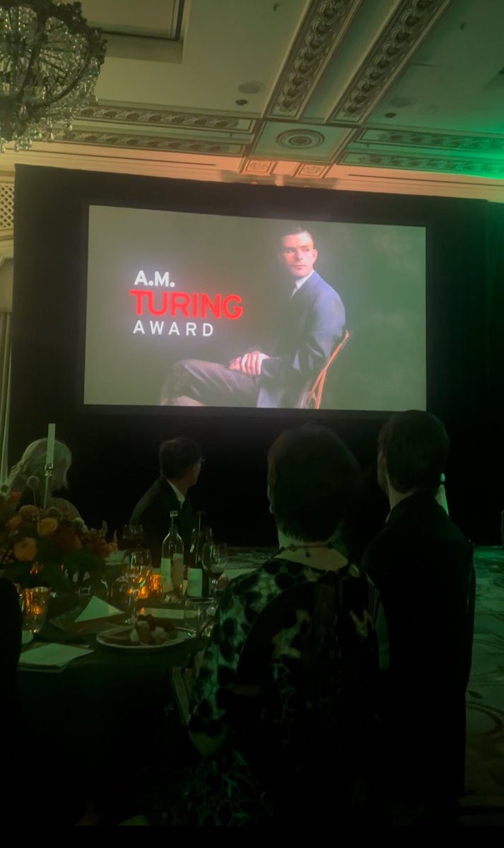 shreydiwjain's tweet image. We have only seen glimpses of the impact @RichardSSutton and Andrew Barto’s work on reinforcement learning will have on humanity.
Huge congratulations to both of them being awarded the @TheOfficialACM Turing Award last night!