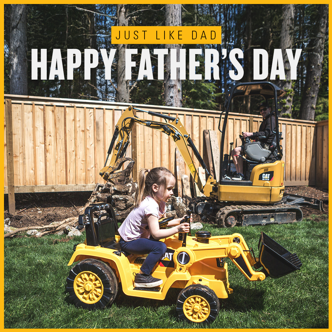 We all want to be just like dad 👷 Happy Father's Day!
