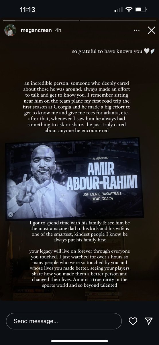 Tom Crean (@tomcrean) on Twitter photo My daughter <a href="/megan_crean/">Megan Crean</a> wrote this about Amir when he passed. She spoke for so many of us. We only knew him a short time but he touched every one of us. Ari is doing an incredible job raising those three wonderful children without Amir but she and HE deserve our help. My daughter <a href="/megan_crean/">Megan Crean</a> wrote this about Amir when he passed. She spoke for so many of us. We only knew him a short time but he touched every one of us. Ari is doing an incredible job raising those three wonderful children without Amir but she and HE deserve our help.