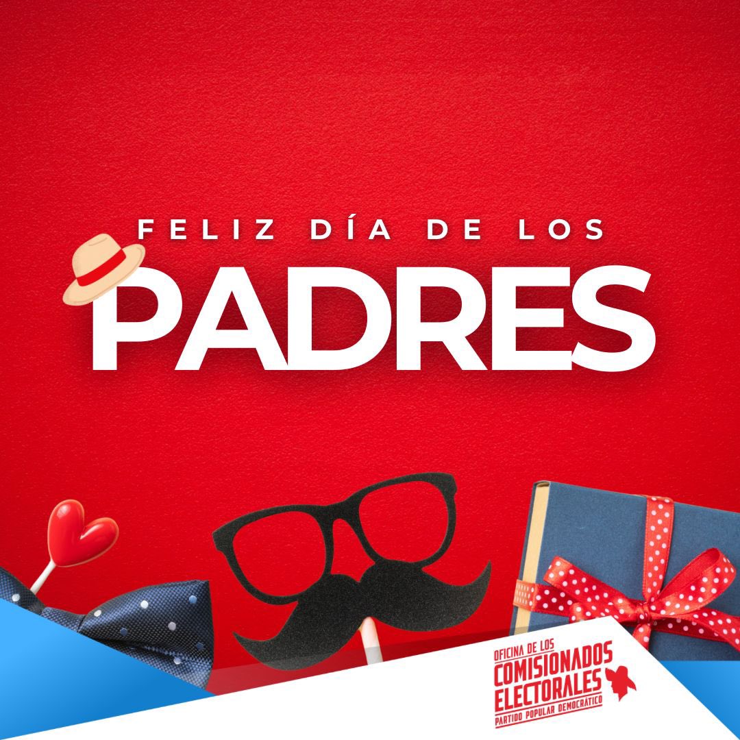 Celebramos a los padres, porque con su amor, entrega y fortaleza dejan una huella imborrable en sus familias y en nuestro país. Gracias por ser ejemplo, guía y sostén en cada paso del camino. 

¡Feliz Día de los Padres!