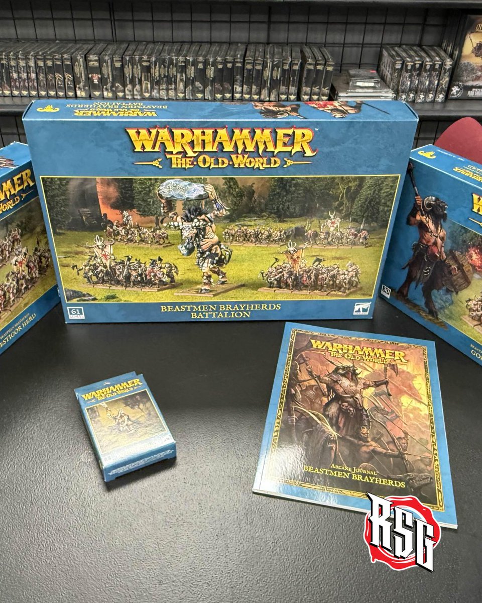Return to the World of Legend with Warhammer The Old World, now available at the shop!