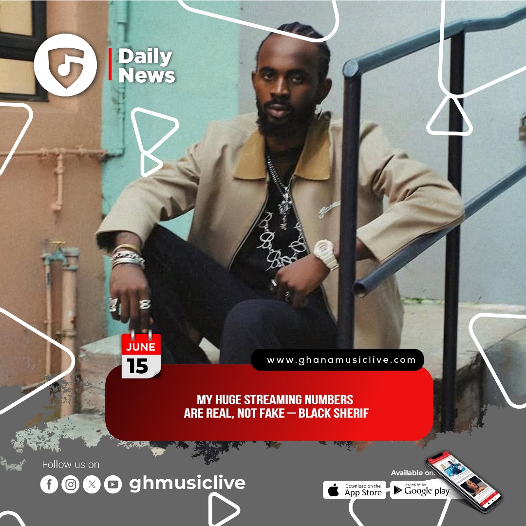 My huge streaming numbers are real, not fake – <a href="/blacksherif_/">IRON BOY</a>

Read story on the Ghana Music Live App and / or on ghanamusiclive.com 
Link in Bio.

#ghmusiclive
#musiconthego
#GhanaMusicLiveOnPlayStore
#GhanaMusicLiveOnAppStore