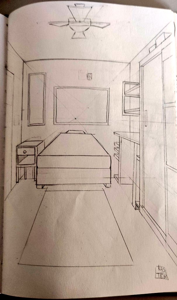 arrobaKaster's tweet image. Estudos de perspectiva que fiz hΓ‘ uns meses atrΓ‘s