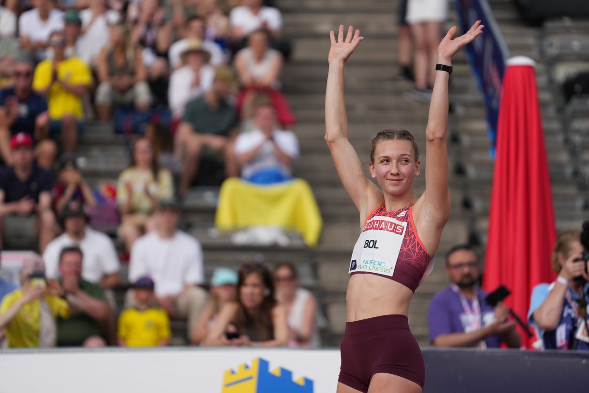 Wanda Diamond League (@diamond_league) on Twitter photo Meeting record for Femke Bol!
The Dutch star clocks 52.11 in the first race of the night to shave 0.16 seconds off her previous #StockholmDL🇸🇪 best in the 400m hurdles.
#DiamondLeague
📷 <a href="/chiaramontesan2/">Chiara Montesano</a> Meeting record for Femke Bol!
The Dutch star clocks 52.11 in the first race of the night to shave 0.16 seconds off her previous #StockholmDL🇸🇪 best in the 400m hurdles.
#DiamondLeague
📷 <a href="/chiaramontesan2/">Chiara Montesano</a>