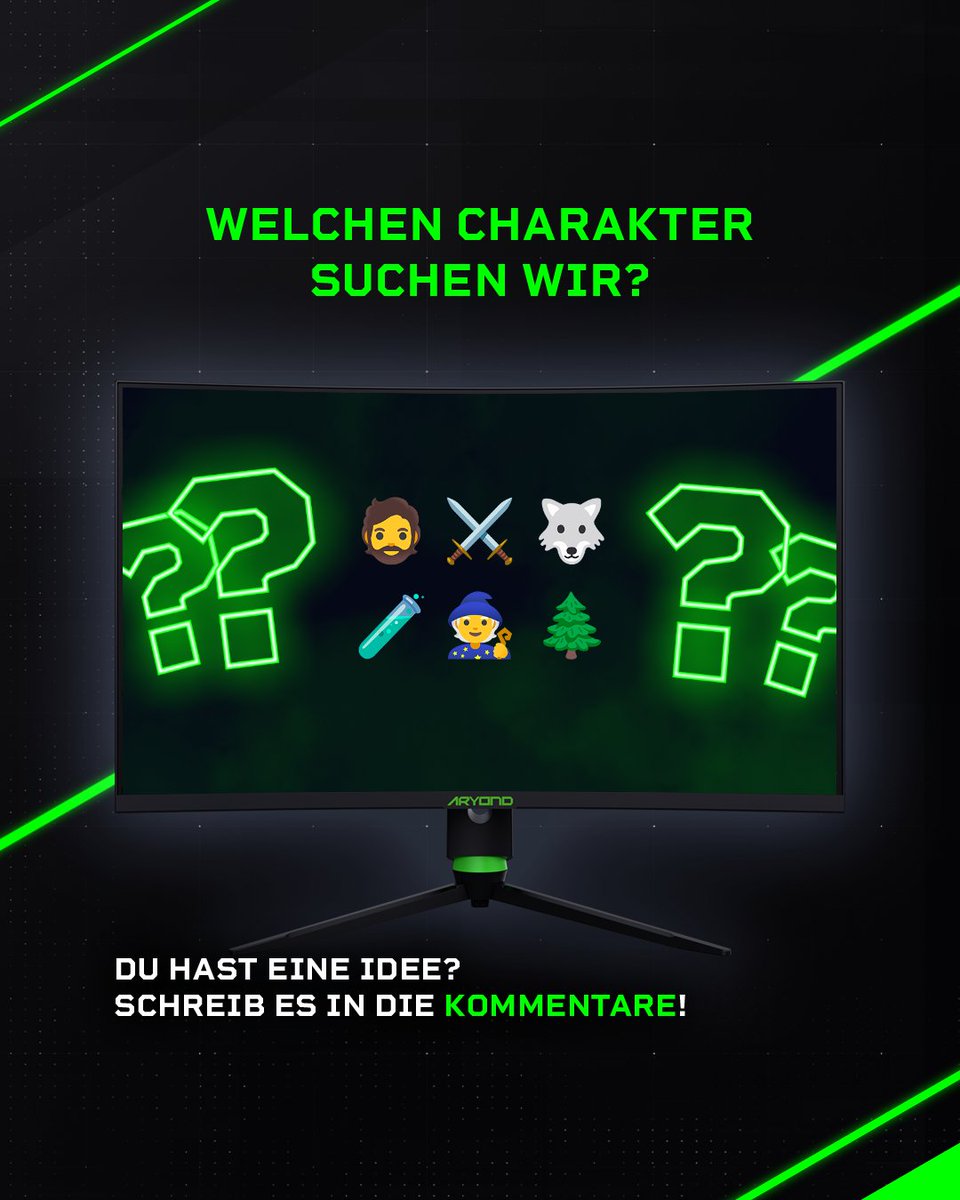 tulparnotebook's tweet image. 🧙‍♂️⚔️🐺🌕❓
Rate den Gaming-Charakter nur anhand dieser Emojis!
👇 Schreib deinen Tipp in die Kommentare!

#Tulpar #TulparGaming #TulparNotebook #GamingNotebook #GamingRätsel #GuessTheCharacter #PowerUp #GamingNotebook #EmojiChallenge #LevelUp