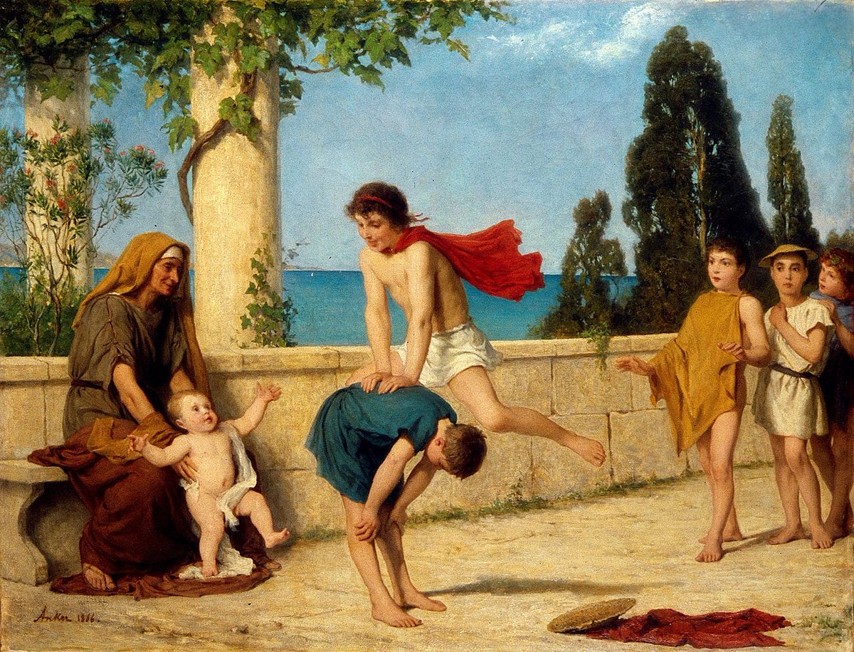 rinconartex's tweet image. «Pídola» (Albert Anker, 1866).