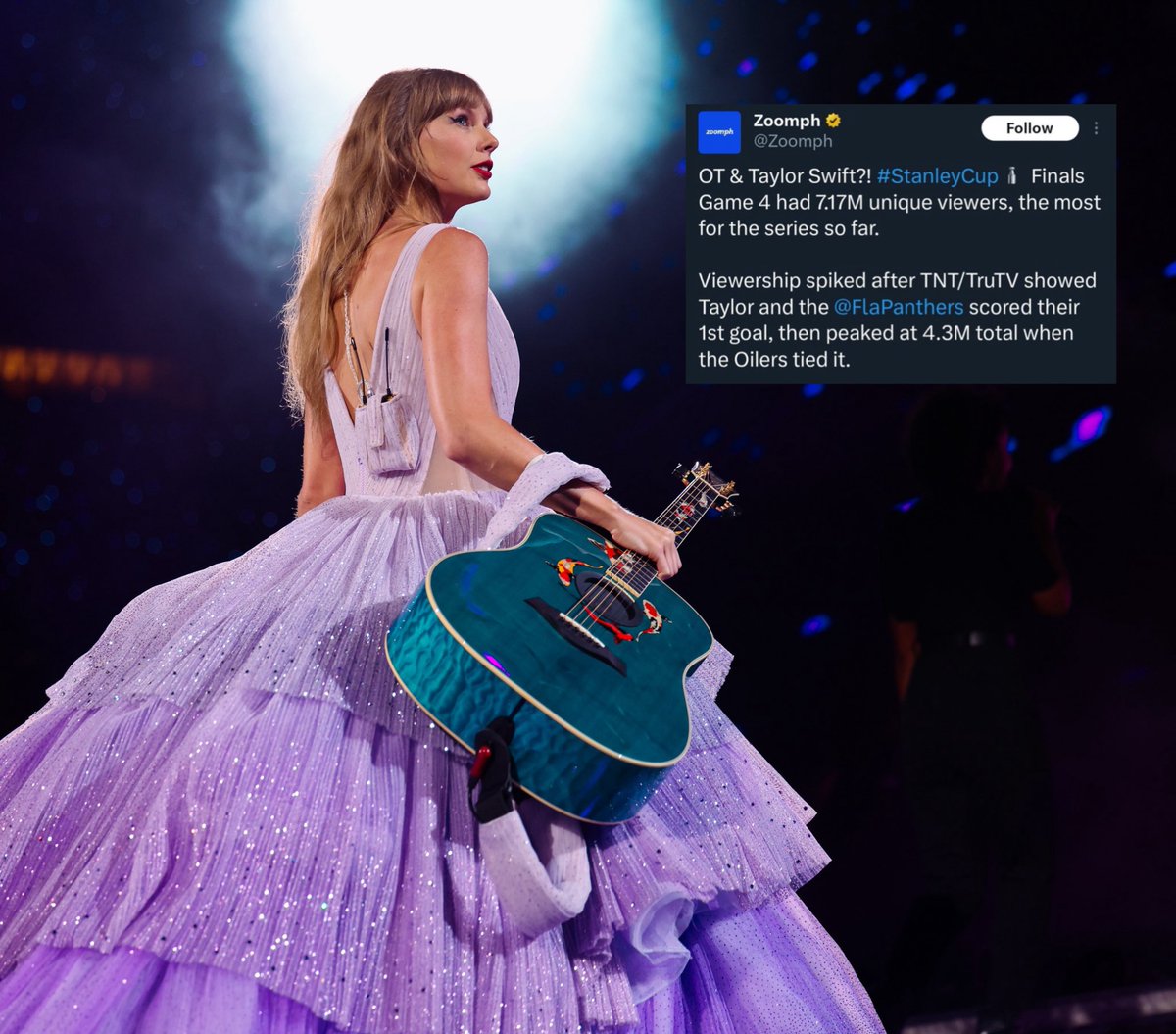 🚨| Canadian sports broadcaster Jackie Redmond on Taylor Swift Being Shown on Screen During the #StanleyCup “the biggest pop star in the world went to a hockey game and – gasp! – we showed her!?”

—

“It’s been 48 hrs

Can we plz get over the fact the biggest pop star in the