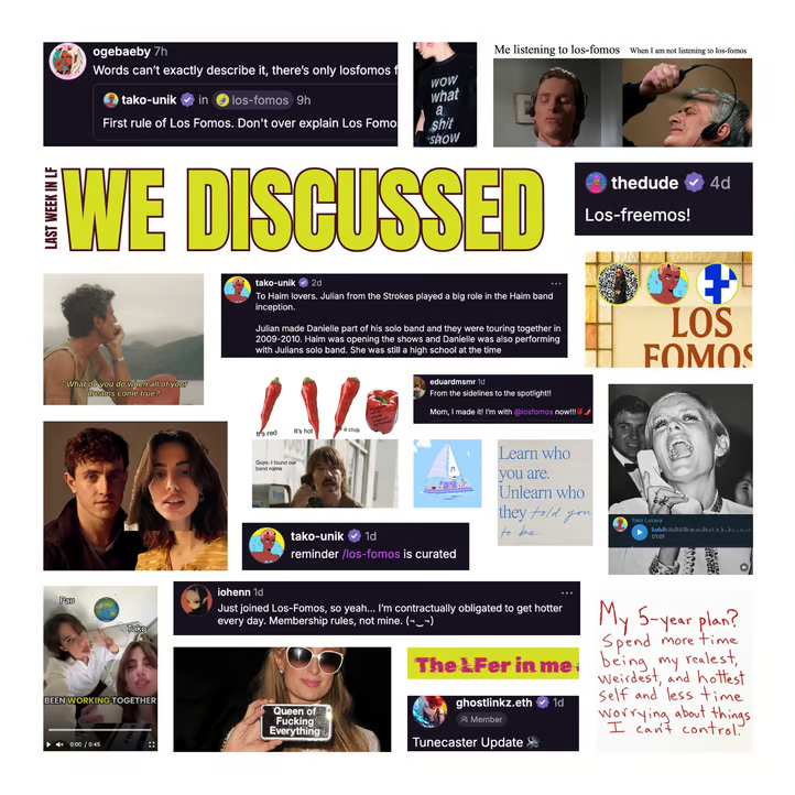 Last week we discussed 🌶️ <a href="/Ogebaeby/">Ogebaby ❤</a> <a href="/0fflinexo/">0ffline.xo</a>  <a href="/eduardmsmr/">Eduard🌹</a> <a href="/io7hanna/">hana🥢</a> <a href="/ghostlinkz/">ghostlinkz</a> <a href="/noicedotso/">noiceapp.eth</a>